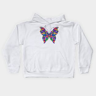 Artistic Butterfly Kids Hoodie